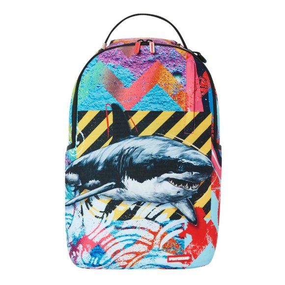 Sprayground Lone Shark Backpack - Picture 2 of 9